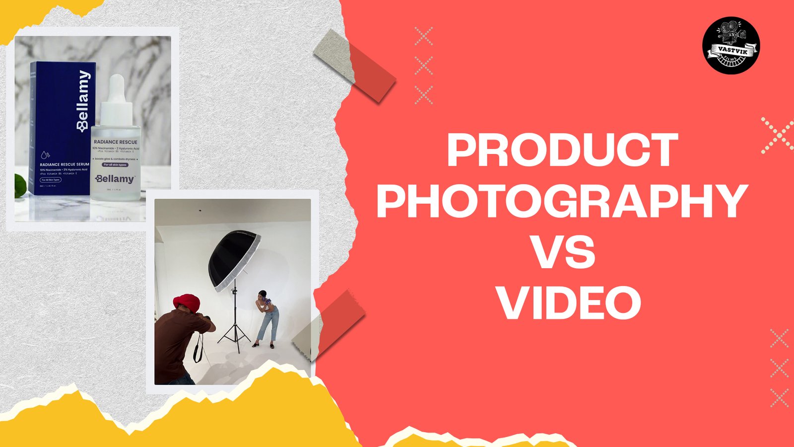 Product photography vs video marketing comparison