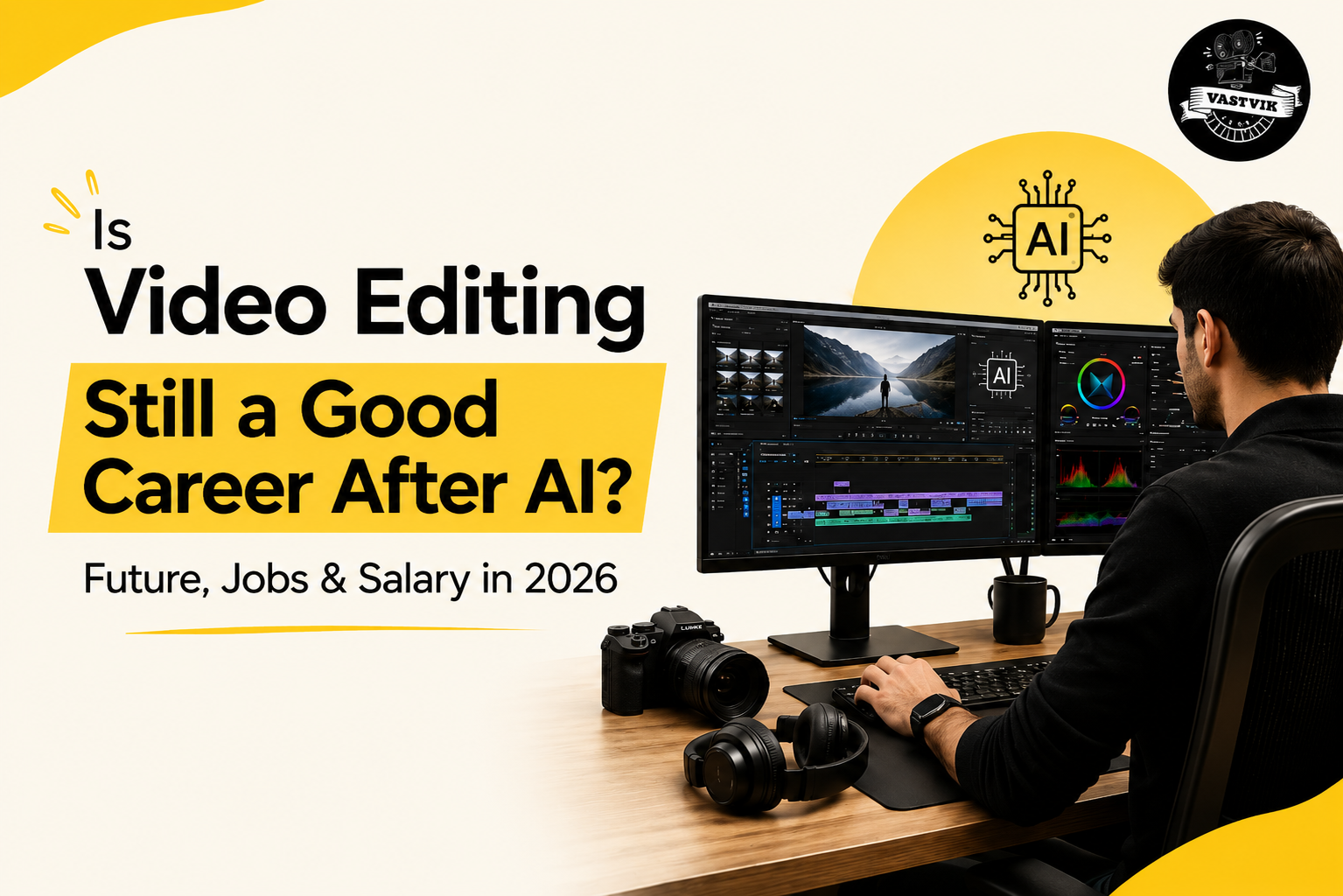 Is Video Editing Still a Good Career After AI? Future, Jobs & Salary in 2026